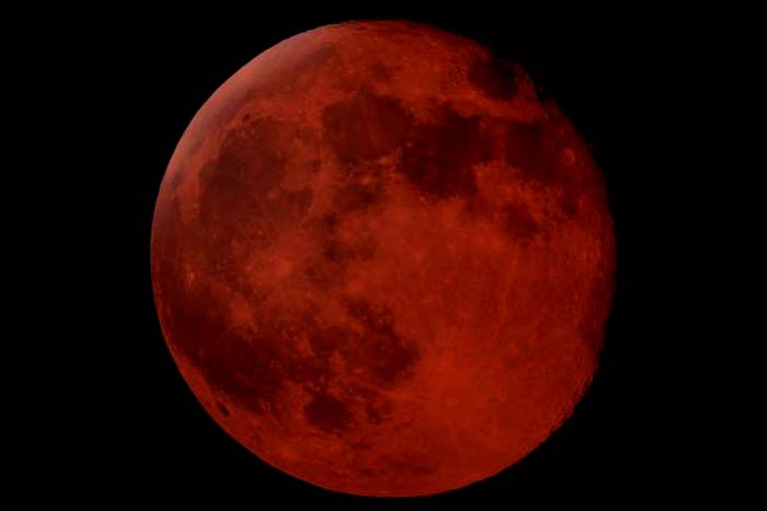 Julho terá eclipse lunar total mais longo do século – e com lua vermelha!