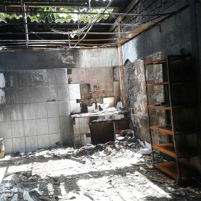 Invasores incendeiam posto da Funai em Rondônia