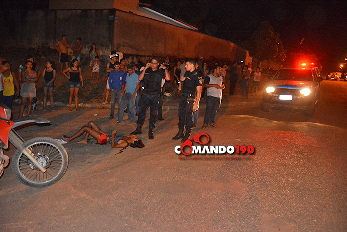 Mulher é baleada enquanto caminhava em rua de Ji-Paraná