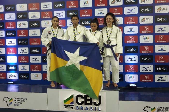 Judoca de Cacoal, Amanda Arraes é Campeão Brasileira de 2018