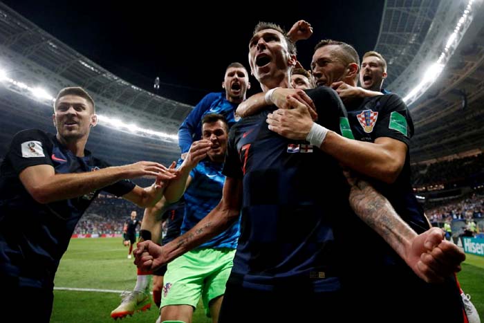 Croácia elimina a Inglaterra na prorrogação e vai pra final contra França