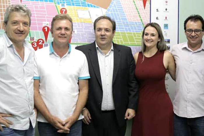 Luizinho Goebel e secretário anunciam inauguração de policlínica em Vilhena