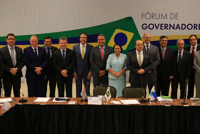 Governador Marcos Rocha participa do III Fórum de governadores que tem foco na reforma da Previdência, em Brasília