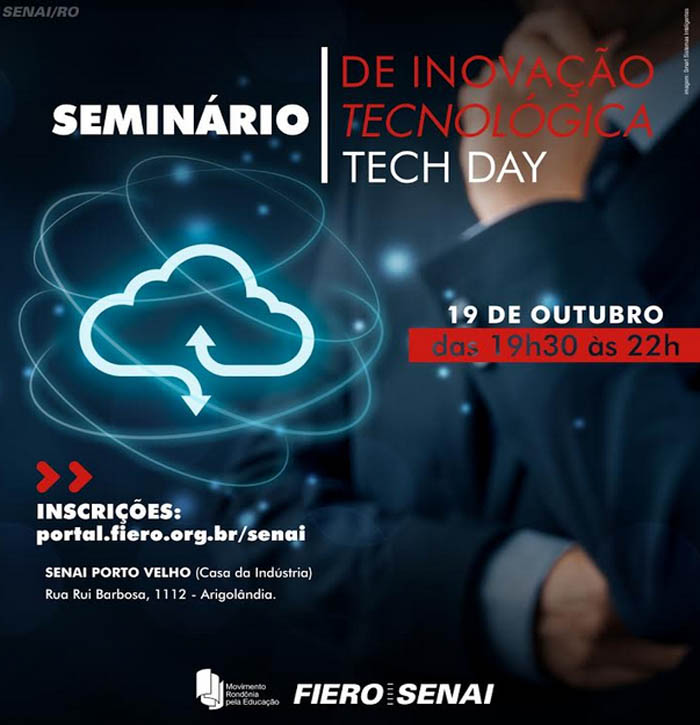 Em parceria com a Intel, Senai promove, sexta-feira, o Tech Day em Porto Velho