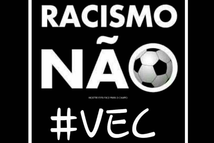 GEC apoia atleta do VEC chamado de macaco e faz nota contra racismo