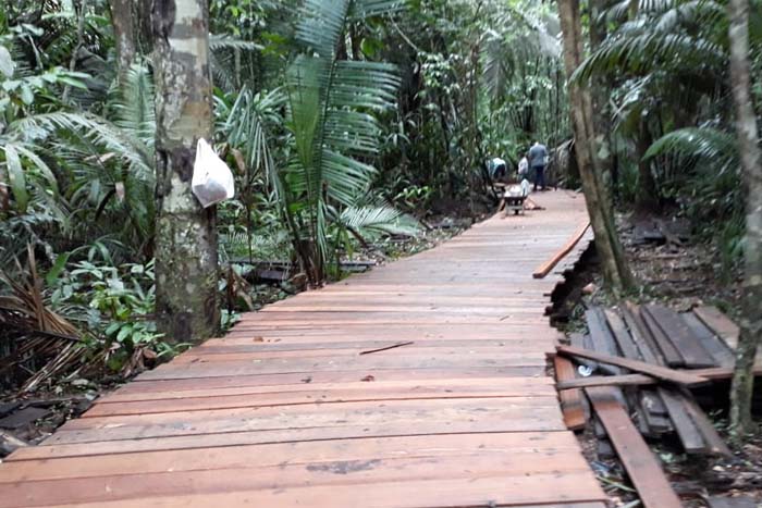 Sema faz últimos ajustes para reabertura do Parque Natural de Porto Velho