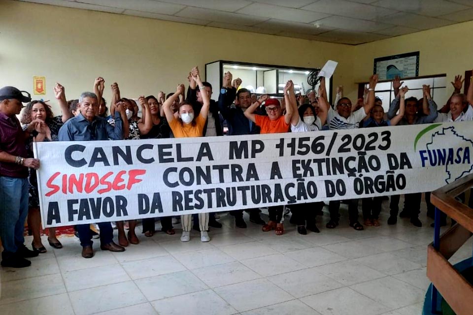 Manifesto do SINDSEF RO contra a Medida Provisória nº 1 156 2023 que