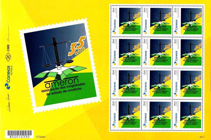 Em comemoração aos 35 anos, Ameron lança selo especial pelos Correios