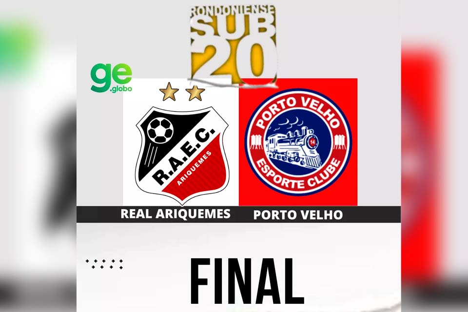 Porto Velho e Real Ariquemes fazem primeira decisão do Sub-20