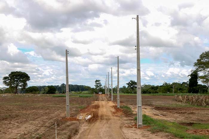 Rede Elétrica está sendo instalada para Rondônia Rural Show