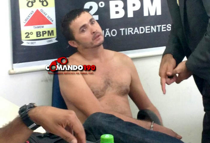 PM recaptura latrocida condenado a 20 anos de prisão, em Ji-Paraná