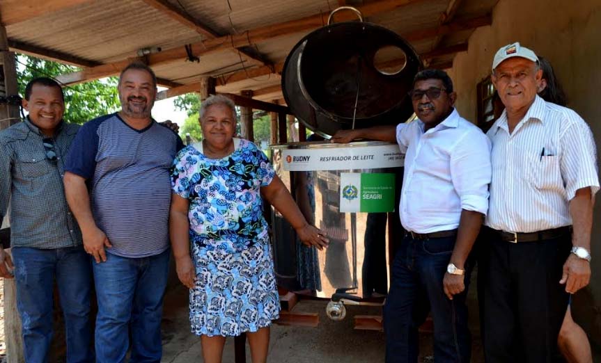 Produtores de leite são beneficiados com tanque resfriador em Pimenta Bueno