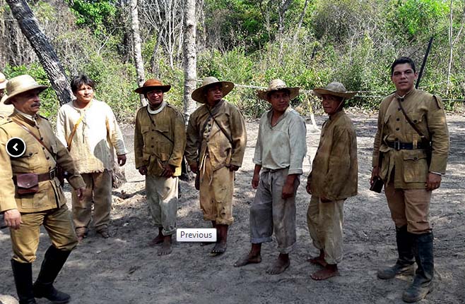 Filme sobre expedição de Marechal Rondon e Roosevelt ao rio da Dúvida é gravado em Espigão 