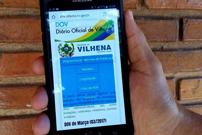 Com foco em economia e transparência, prefeitura lança Diário Oficial Eletrônico