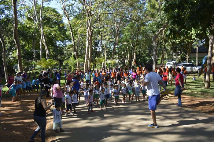 Crianças celebram Semana do Meio Ambiente no Parque Botânico