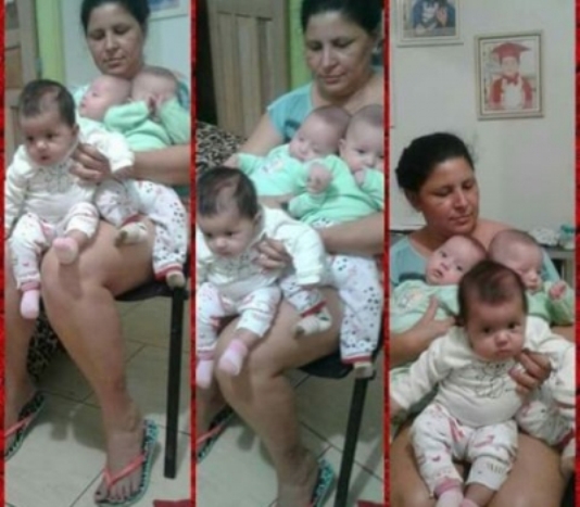 Mãe de trigêmeos fala da rotina de cuidar dos bebês ao mesmo tempo 