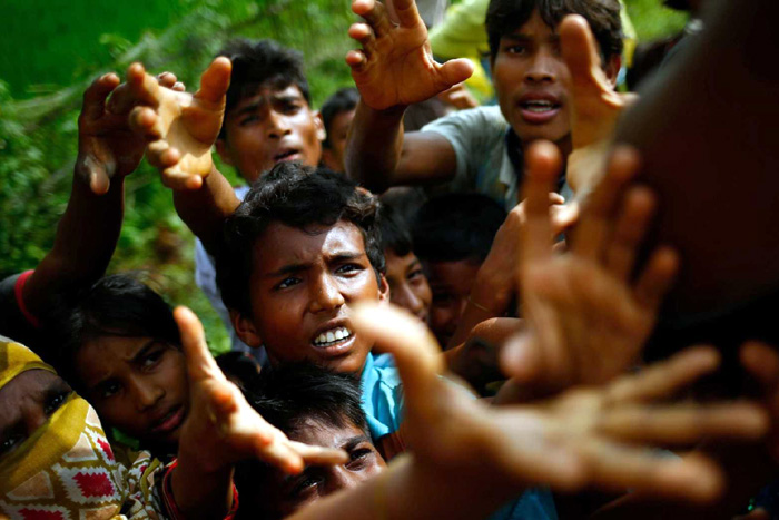 Número de rohingyas em fuga de Mianmar se aproxima de 600 mil
