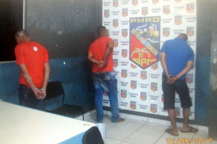 Porto Velho - Trio é preso após intercepta casal de empresários e rouba carro de luxo