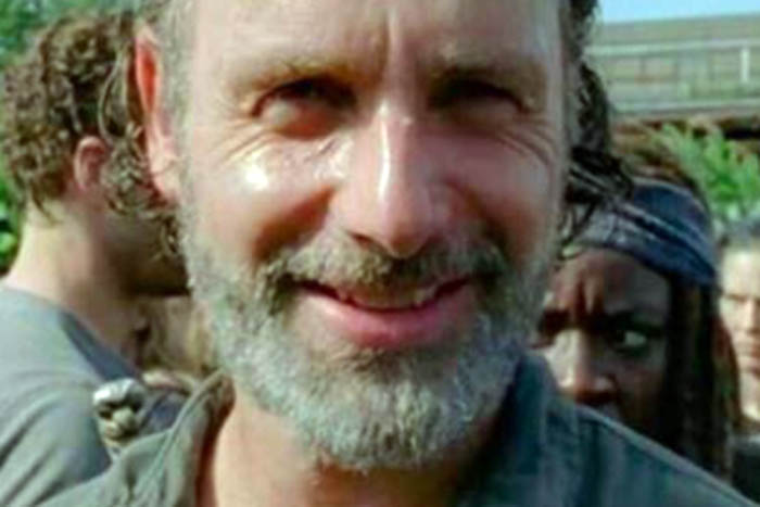 The Walking Dead:  Descubra qual o motivo do sorriso de Rick em fim de episódio