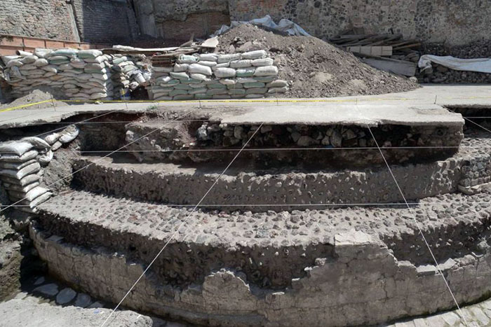Templo asteca é encontrado na Cidade do México