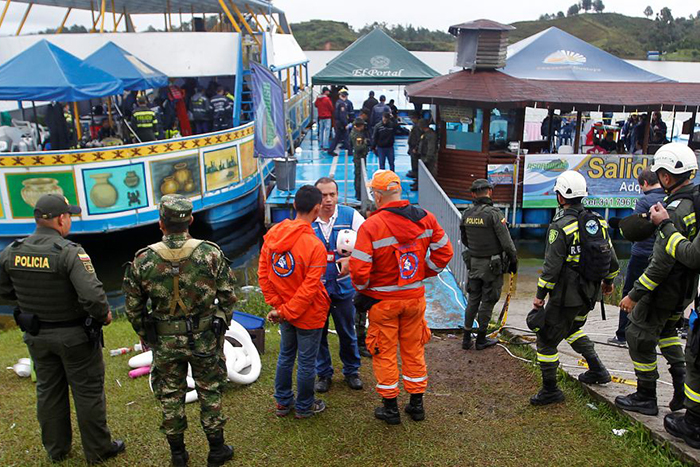 Entre as vítimas do naufrágio na Colômbia está filha de dono do barco