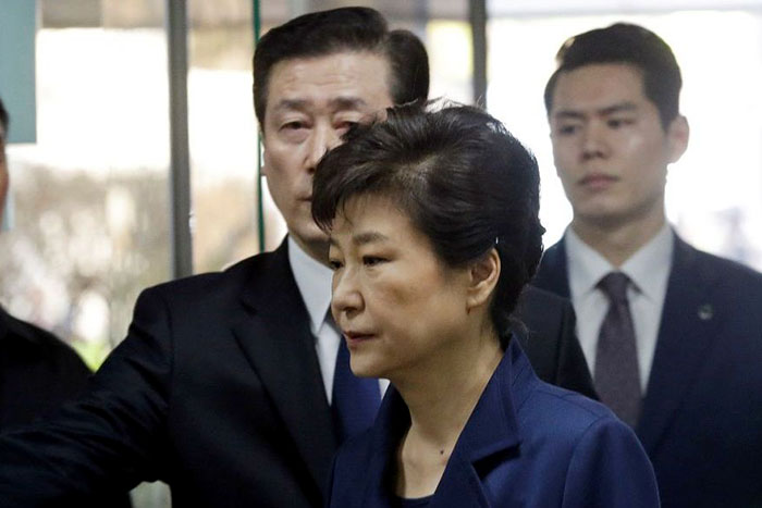 Ex-presidente sul-coreana é indiciada por suspeita de corrupção