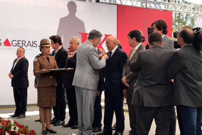  Governador Confúcio Moura é homenageado com medalha JK