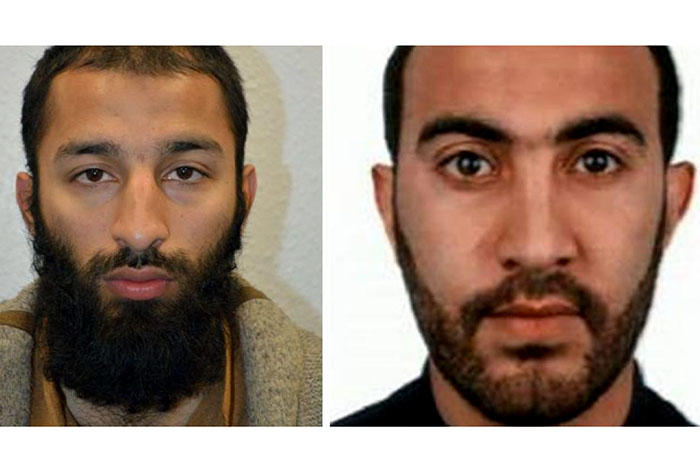 Reino Unido divulga dois dos três terroristas responsáveis por atentado