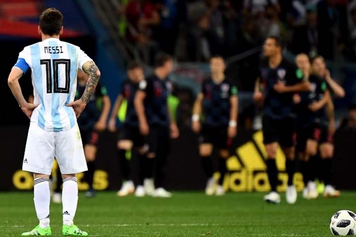 Argentina perde para a Croácia, se complica na Copa e depende de terceiros