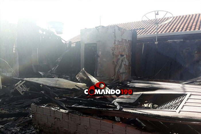 Em Ji-Paraná, homem incendeia a própria residência após discussão com a esposa