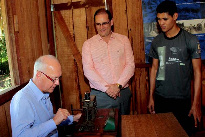 Embaixador da Alemanha enaltece feitos do Marechal Rondon ao conhecer Memorial em Porto Velho