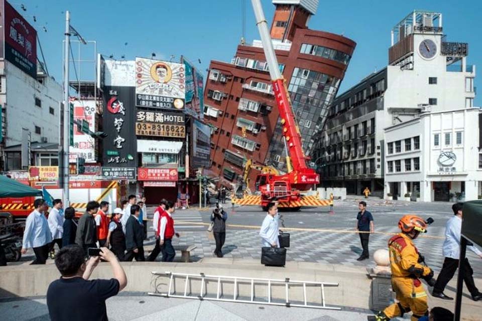 Governo brasileiro manifesta solidariedade por terremoto em Taiwan