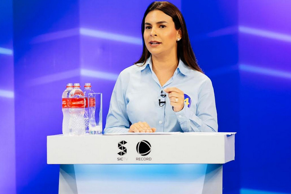 Em debate na SIC TV, Mariana Carvalho mostra que está pronta para ser a primeira prefeita de Porto Velho 