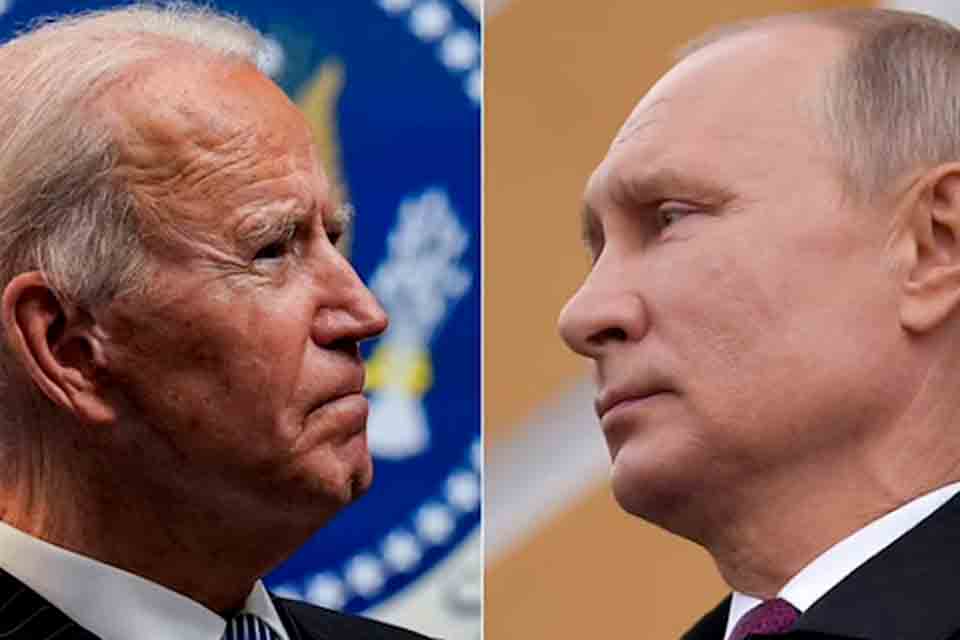 Biden diz que Putin está decidido a invadir a Ucrânia e que a Rússia vai atacar Kiev nos próximos dias