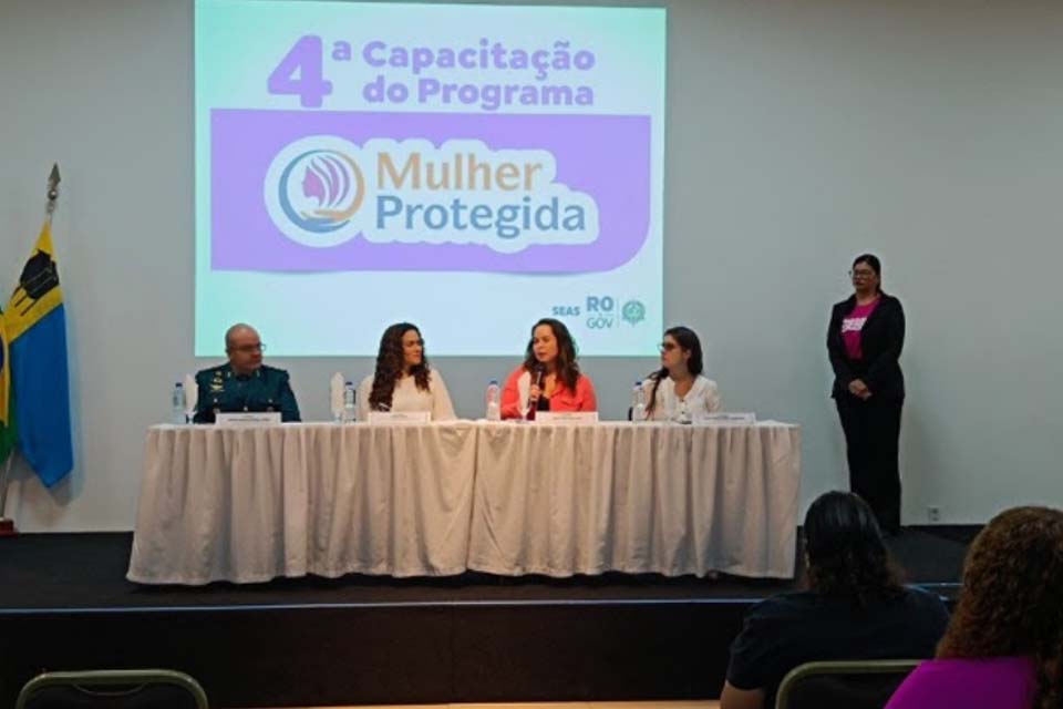 Ministério Público do Estado de Rondônia ministra palestra em 4ª Capacitação do Programa Mulher Protegida