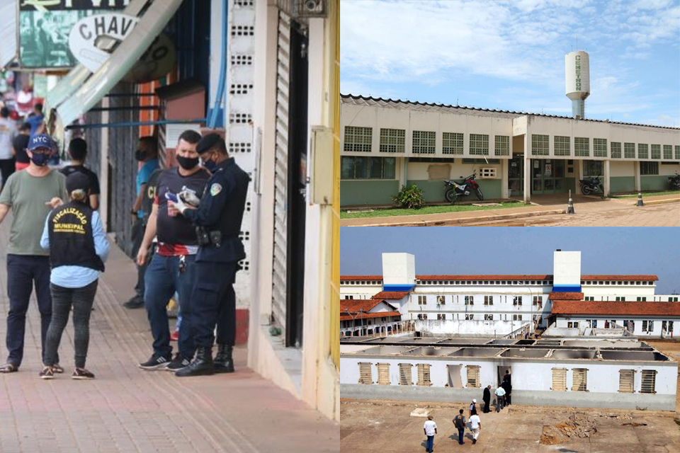 Coronavírus: comerciantes de Rondônia temem novo fechamento; são mais 19 mortes pela COVID-19; e crime organizado age dentro da cadeia