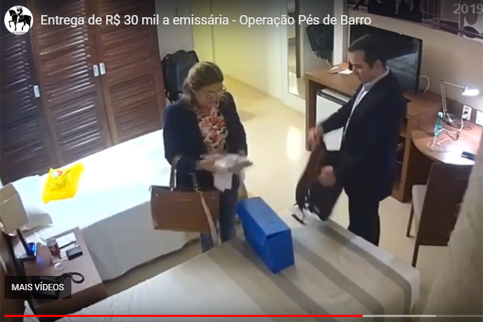 Matéria exclusiva do Estadão mostra vídeo onde empresário preso em Rondônia, agora delator,  repassa mala com R$ 30 mil à suposta emissária de prefeito de Uiraúna
