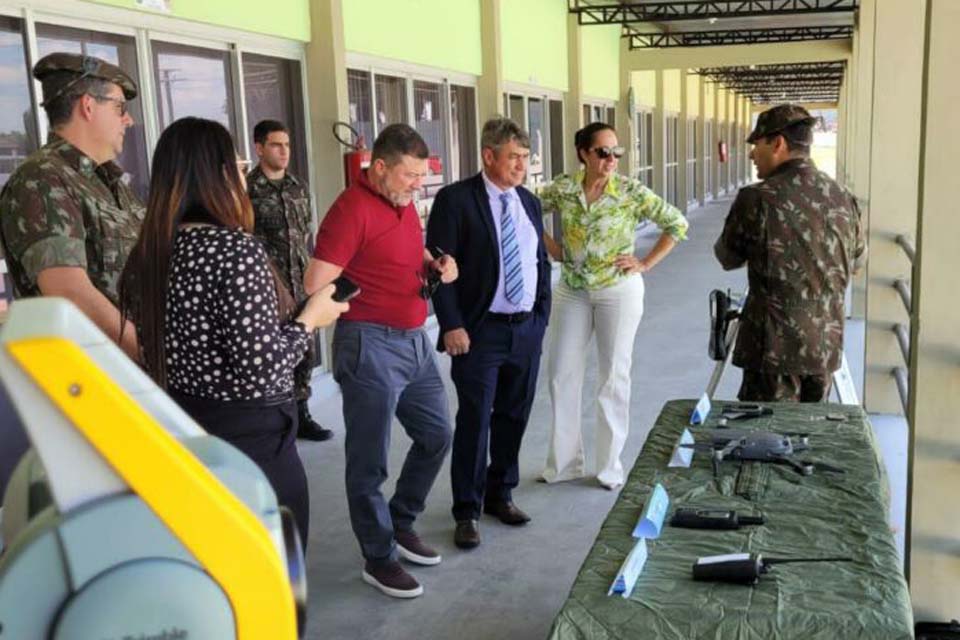 Representantes do Governo de Rondônia visitam Centro de Geoinformação em Manaus para Acordo de Cooperação Técnica entres os Estados