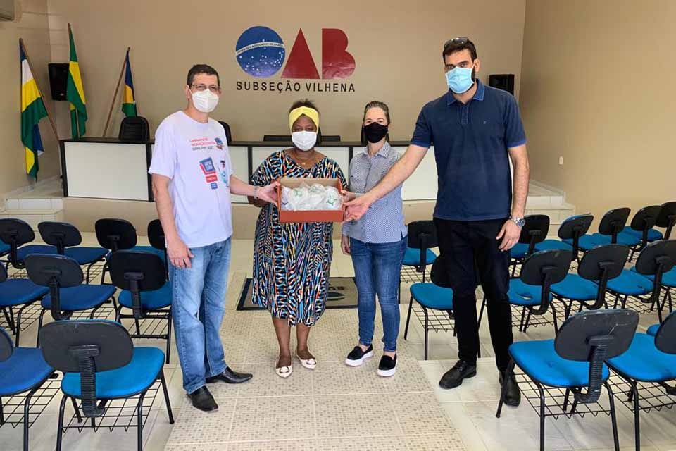 Ações solidárias da OAB contribuem para tratamento de pacientes com Covid-19 internados na rede pública de Jaru e Vilhena