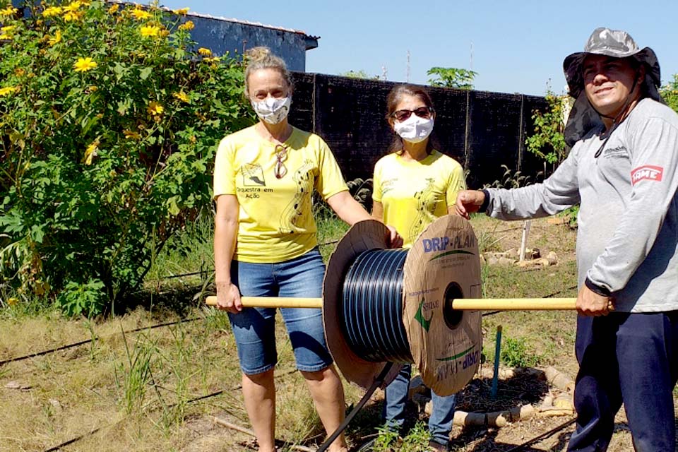 Projeto Revitalizar desenvolvido pela Orquestra em Ação avança no município