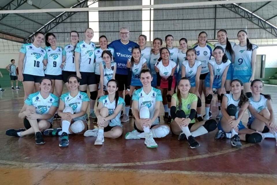 Copa Apaveo de Voleibol acontece neste sábado em Espigão do Oeste