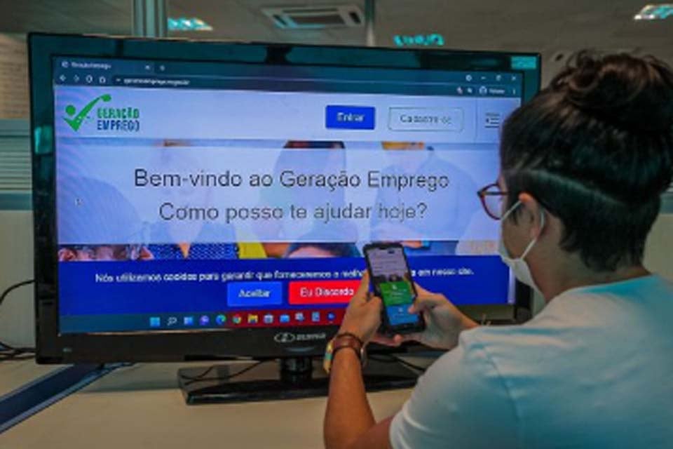 Oportunidades de emprego e cursos gratuitos são oferecidos pela plataforma Geração Emprego à população | Geral | Rondônia Dinâmica