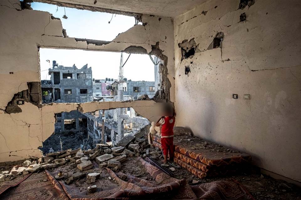 Unicef diz que mais de 1 milhão de crianças na Faixa de Gaza correm risco de vida 