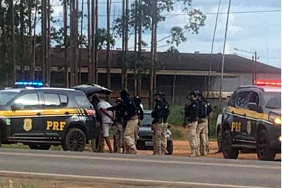 São seis os manifestantes presos em ação da PRF na BR 364