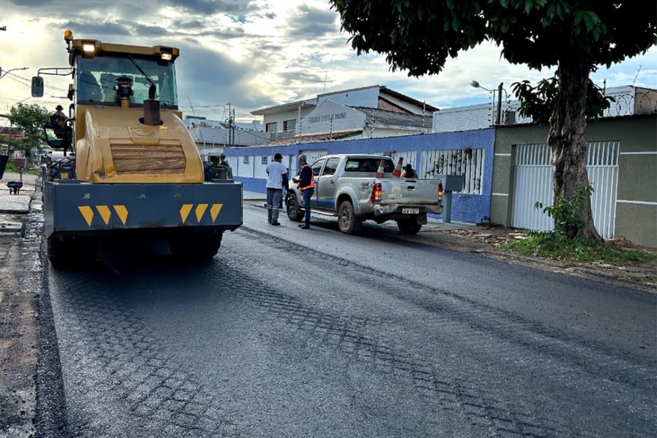 Gestão do prefeito Hildon Chaves entrega mais de 800 km de asfalto para Porto Velho