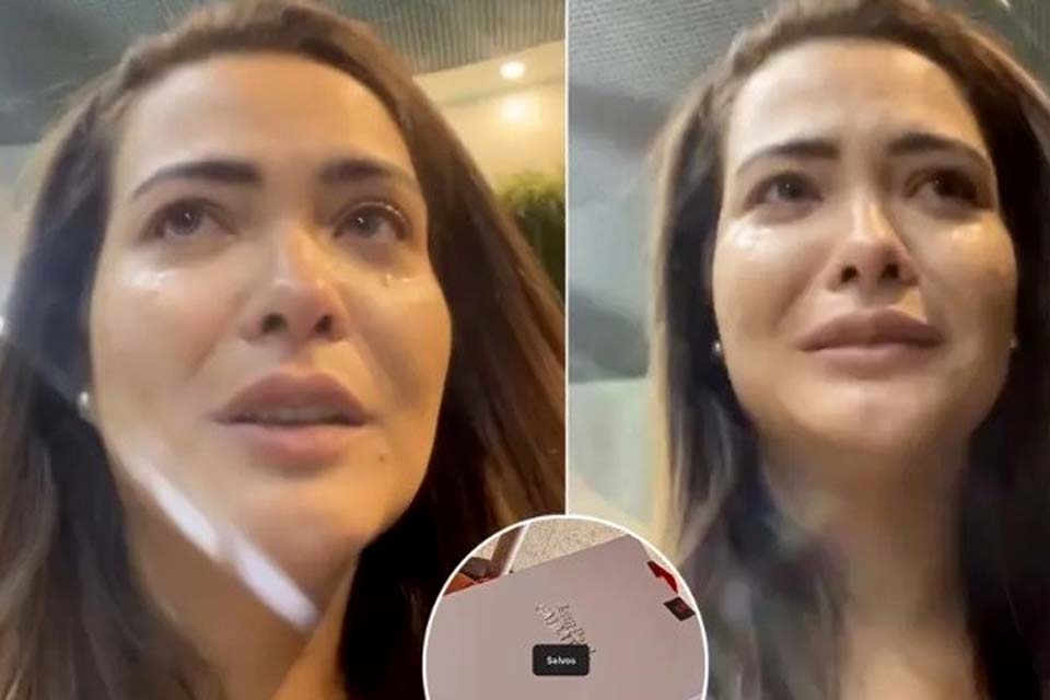 Geisy Arruda chora ao ter perfume roubado em voo: 'Estava feliz que tinha comprado'