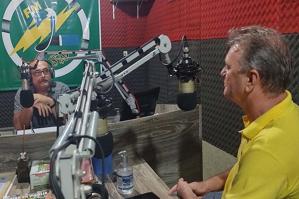 Deputado Luizinho Goebel lamenta o falecimento do radialista José Weliton Ferreira o popular “Lojão” de Chupinguaia