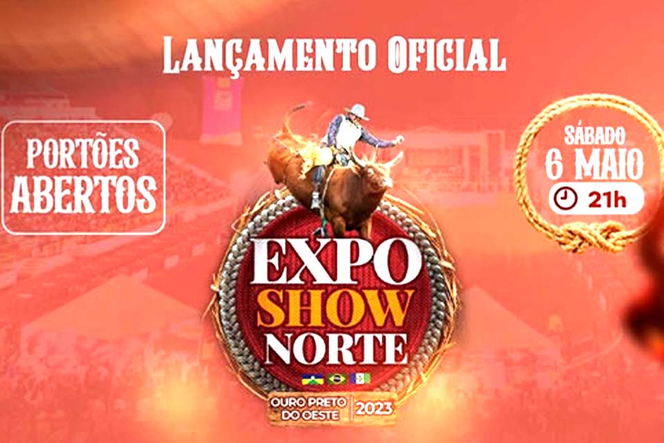 Lançamento oficial da Expo Show Norte 2023 acontece neste sábado (6), na Estância Turísitica