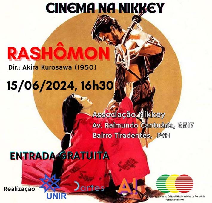 ACINTE apresenta CINEMA NA NIKKEY: “RASHÔMON”, de Akira Kurosawa