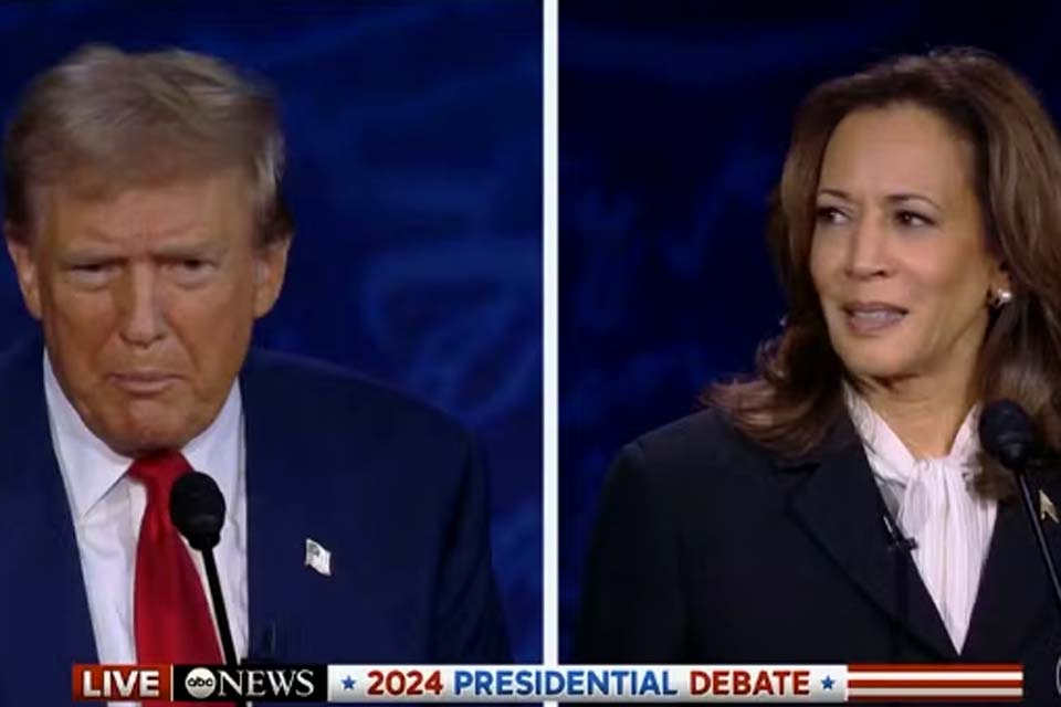 Kamala e Trump travam o que pode ser o embate mais acirrado da história dos EUA